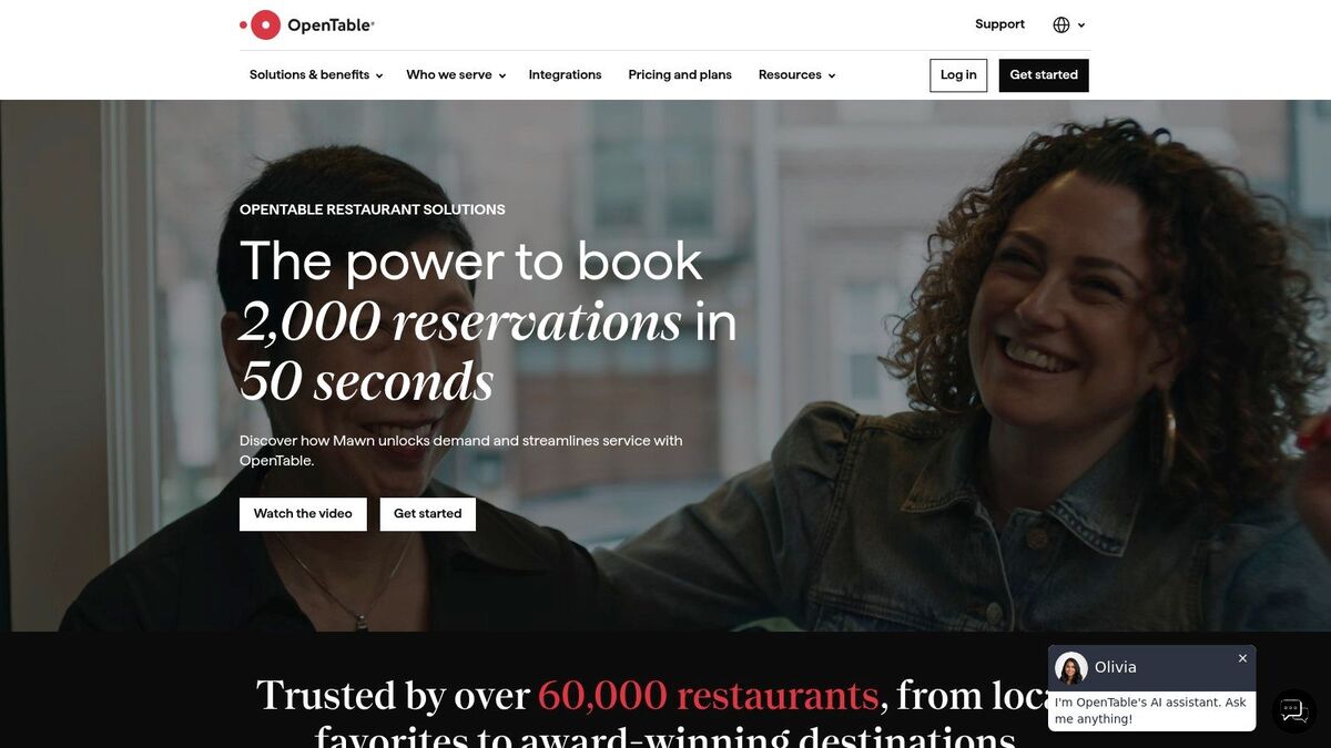OpenTable for Restaurants